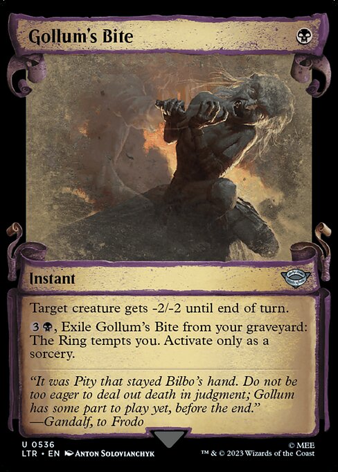 Gollum's Bite (The Lord of the Rings: Tales of Middle-earth)