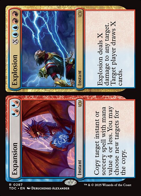 Expansion // Explosion (Tarkir: Dragonstorm Commander)