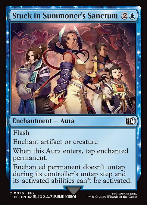 Stuck in Summoner's Sanctum (Final Fantasy)