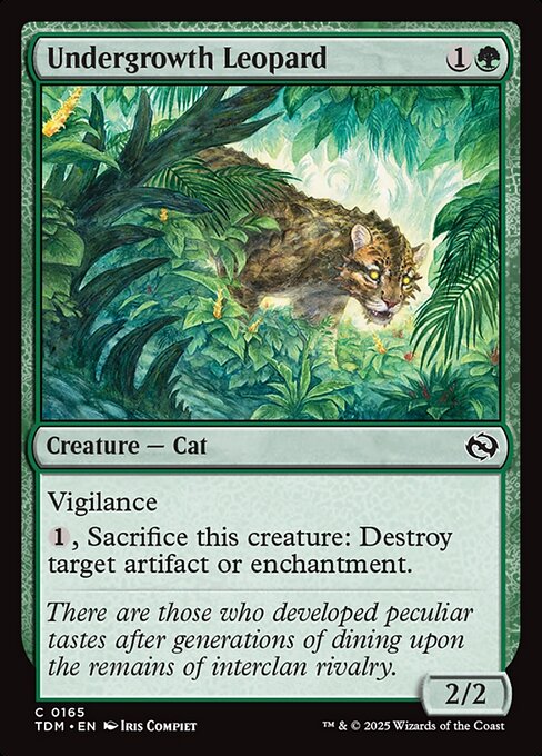 Undergrowth Leopard (Tarkir: Dragonstorm)