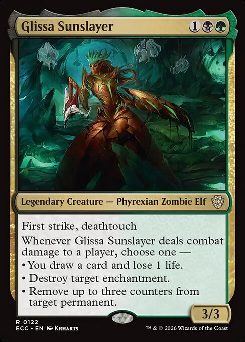 Glissa Sunslayer (Lorwyn Eclipsed Commander)