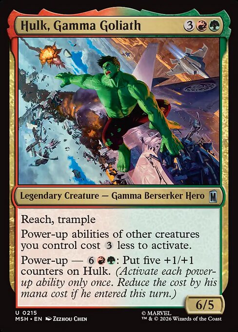 Hulk, Gamma Goliath (Marvel Super Heroes)