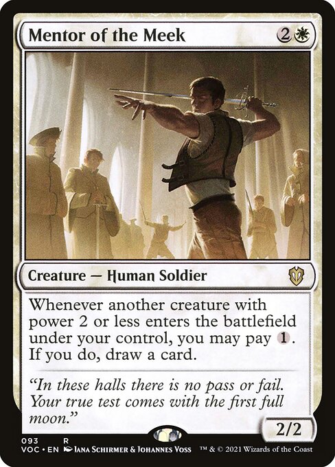 Mentor of the Meek (Crimson Vow Commander)