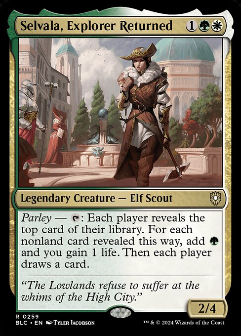 Selvala, Explorer Returned (Bloomburrow Commander)