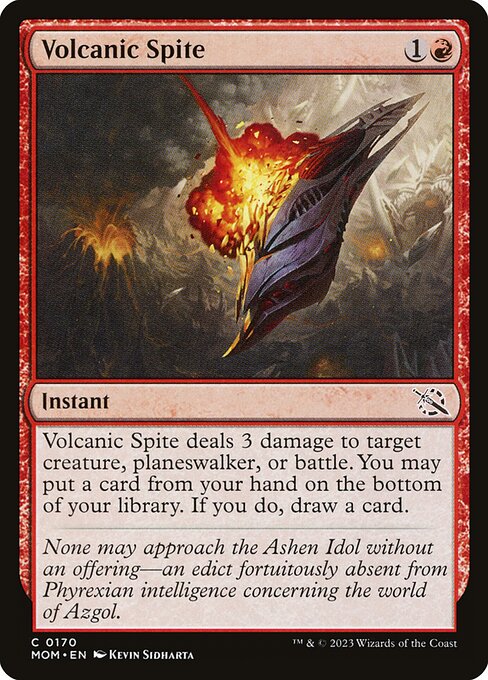 Volcanic Spite (March of the Machine)