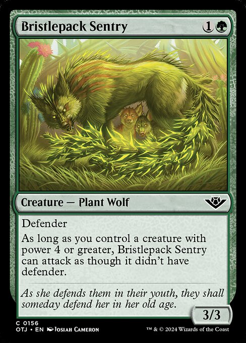 Bristlepack Sentry (Outlaws of Thunder Junction)