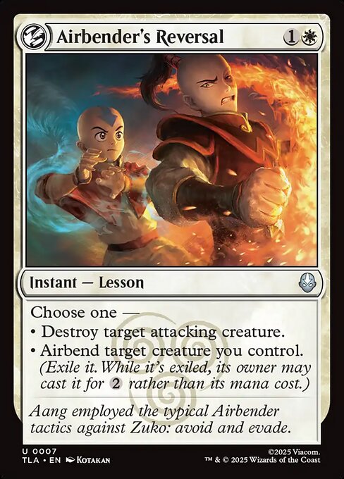 Airbender's Reversal (Avatar: The Last Airbender)