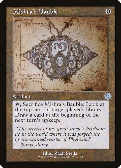 Mishra's Bauble (The Brothers' War Retro Artifacts)