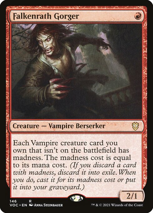 Falkenrath Gorger (Crimson Vow Commander)