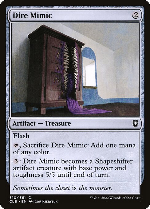 Dire Mimic (Commander Legends: Battle for Baldur's Gate)