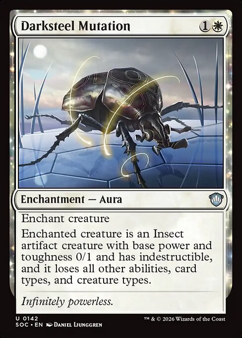 Darksteel Mutation (Secrets of Strixhaven Commander)