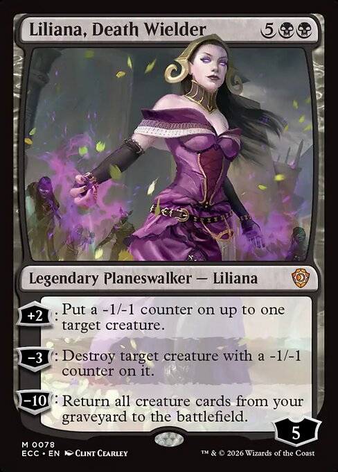 Liliana, Death Wielder (Lorwyn Eclipsed Commander)