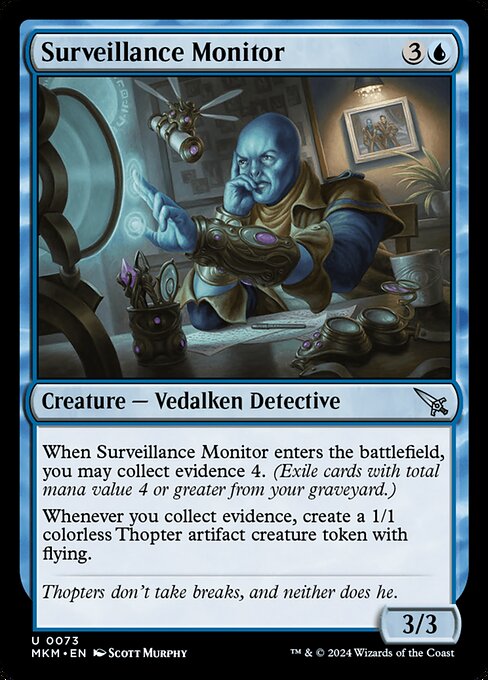 Surveillance Monitor (Murders at Karlov Manor)