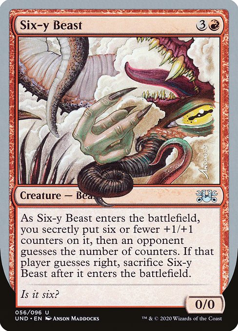 Six-y Beast (Unsanctioned)