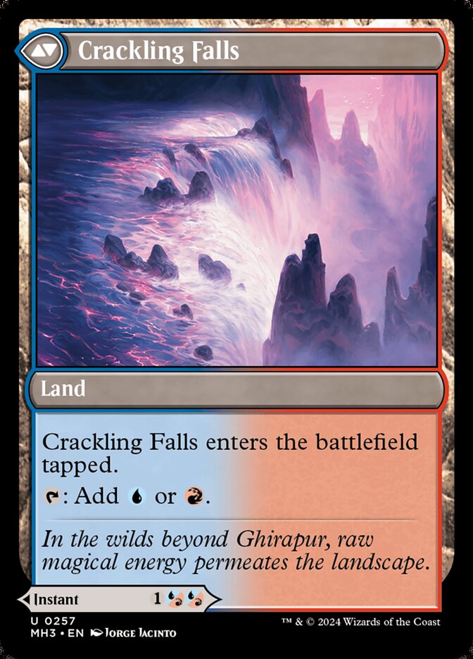 Rush of Inspiration // Crackling Falls (Modern Horizons 3)