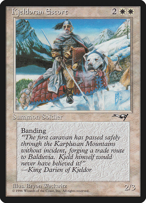 Kjeldoran Escort (Alliances)