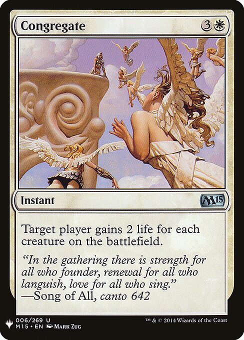Congregate (The List)