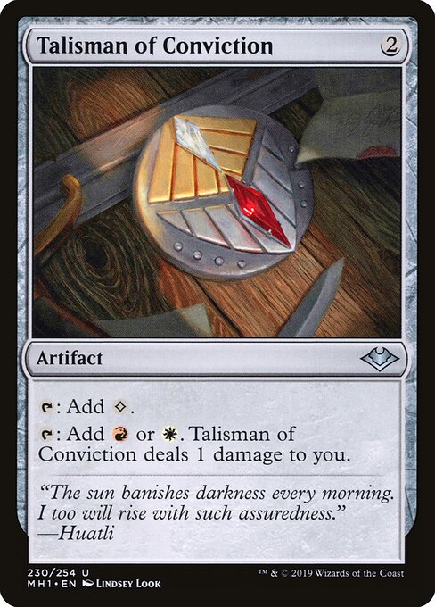 Talisman of Conviction (Modern Horizons)