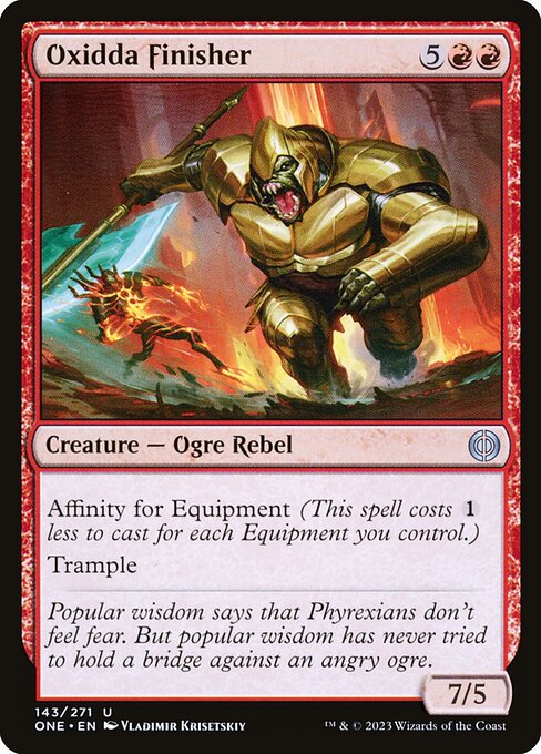 Oxidda Finisher (Phyrexia: All Will Be One)