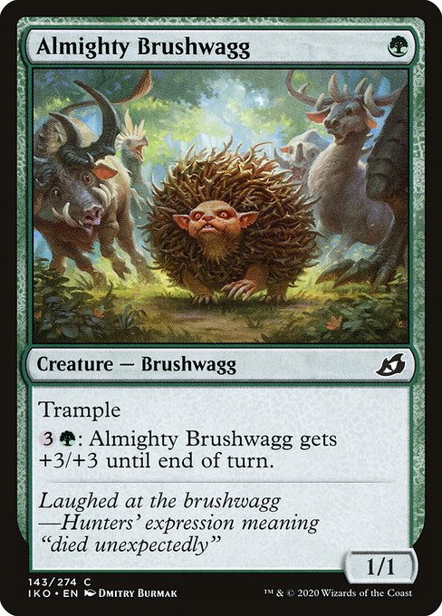 Almighty Brushwagg (Ikoria: Lair of Behemoths)