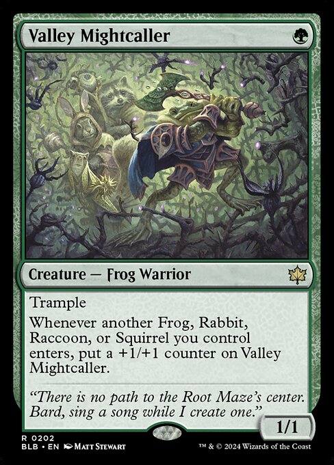 Valley Mightcaller (Bloomburrow)