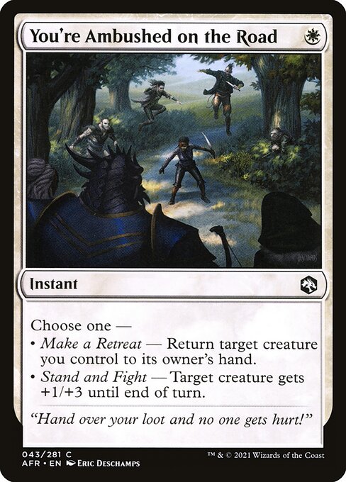 You're Ambushed on the Road (Adventures in the Forgotten Realms)
