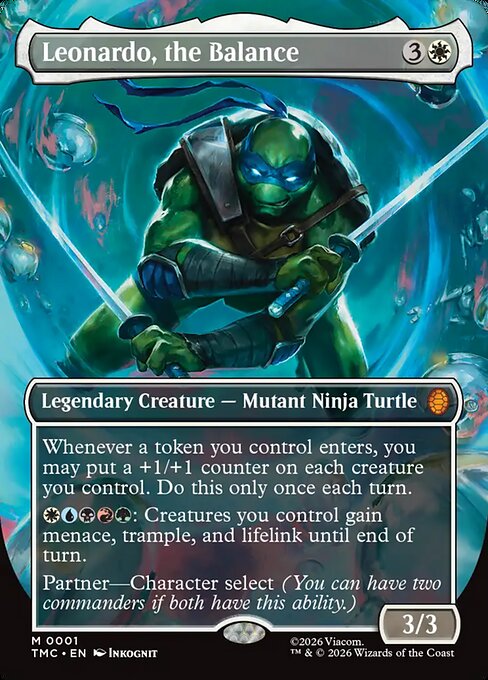 Leonardo, the Balance (Teenage Mutant Ninja Turtles Eternal)
