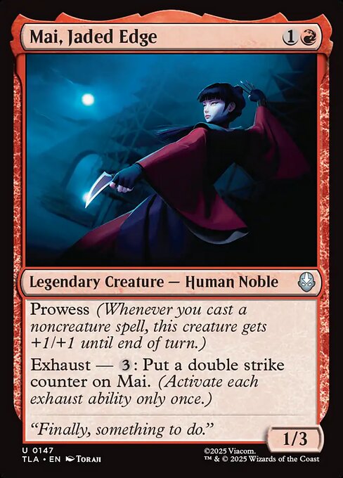 Mai, Jaded Edge (Avatar: The Last Airbender)