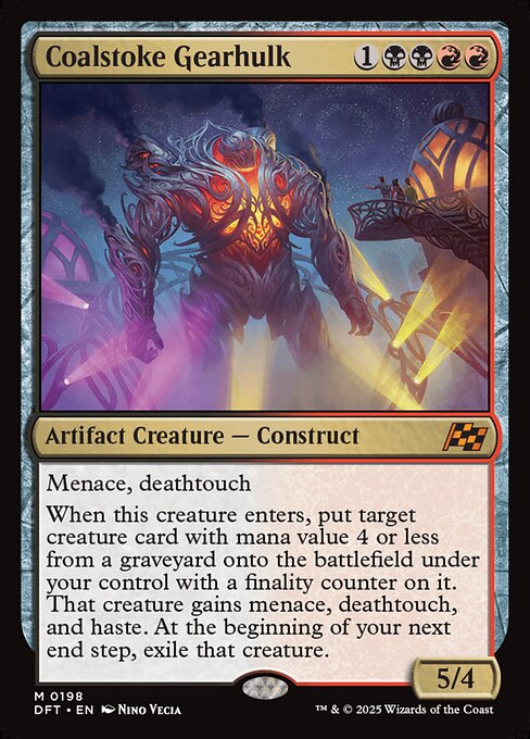 Coalstoke Gearhulk (Aetherdrift)