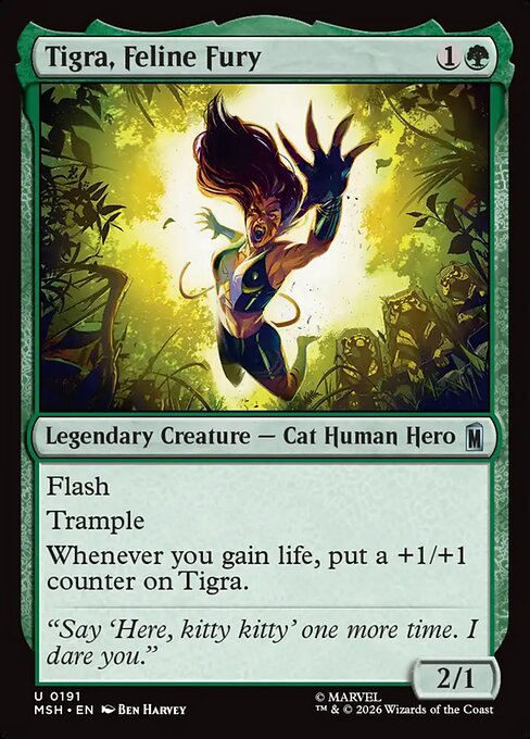Tigra, Feline Fury (Marvel Super Heroes)