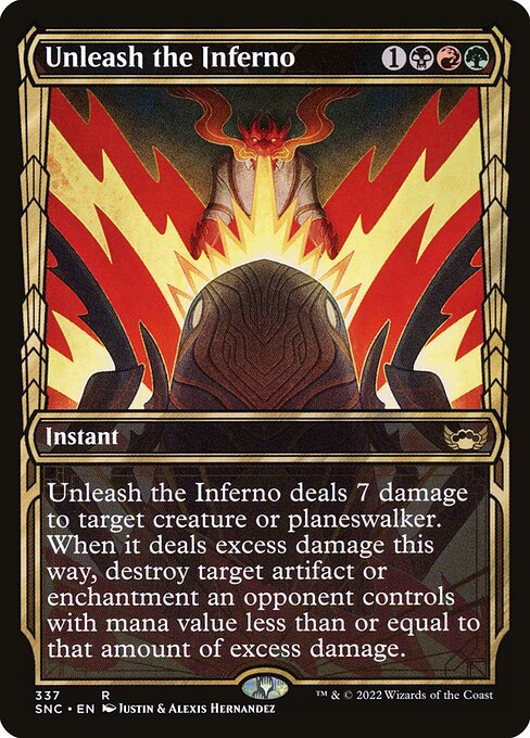Unleash the Inferno (Streets of New Capenna)