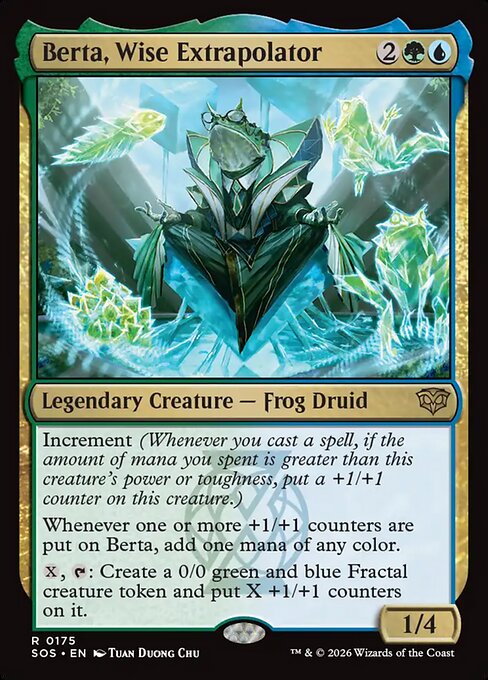 Berta, Wise Extrapolator (Secrets of Strixhaven)