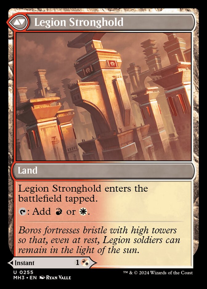 Legion Leadership // Legion Stronghold (Modern Horizons 3)