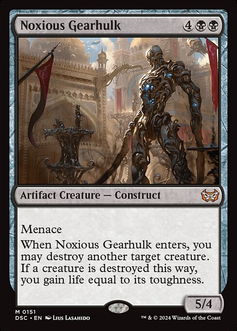 Noxious Gearhulk (Duskmourn: House of Horror Commander)