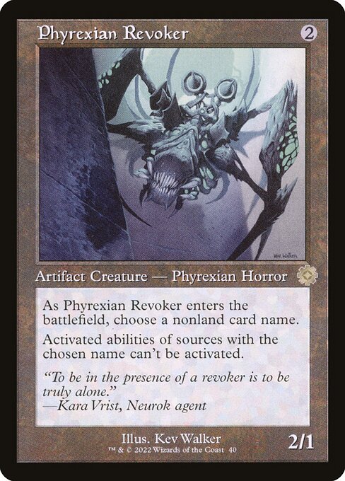 Phyrexian Revoker (The Brothers' War Retro Artifacts)