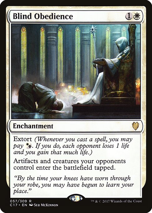 Blind Obedience (Commander 2017)