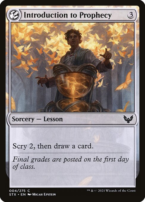 Introduction to Prophecy (Strixhaven: School of Mages)