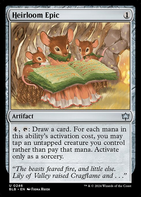 Heirloom Epic (Bloomburrow)