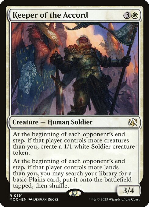 Keeper of the Accord (March of the Machine Commander)