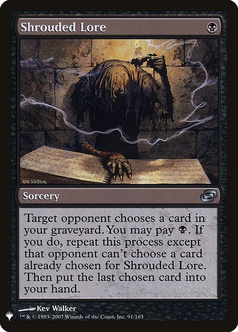 Shrouded Lore (The List)