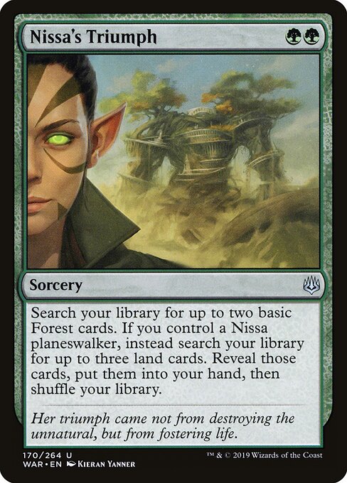Nissa's Triumph (War of the Spark)