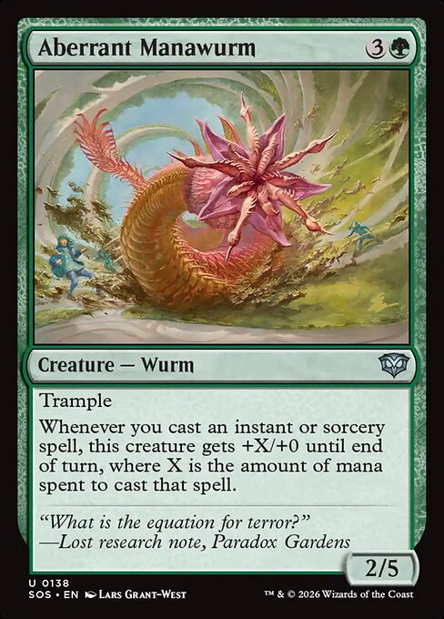 Aberrant Manawurm (Secrets of Strixhaven)