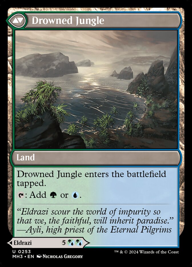 Drowner of Truth // Drowned Jungle (Modern Horizons 3)