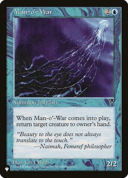 Man-o'-War (The List)
