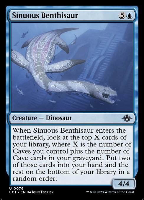 Sinuous Benthisaur (The Lost Caverns of Ixalan)