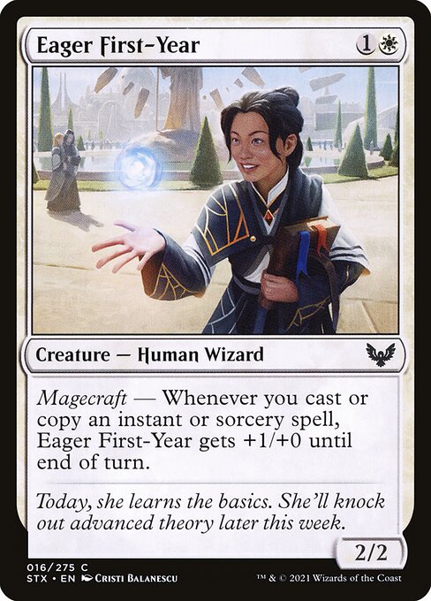 Eager First-Year (Strixhaven: School of Mages)