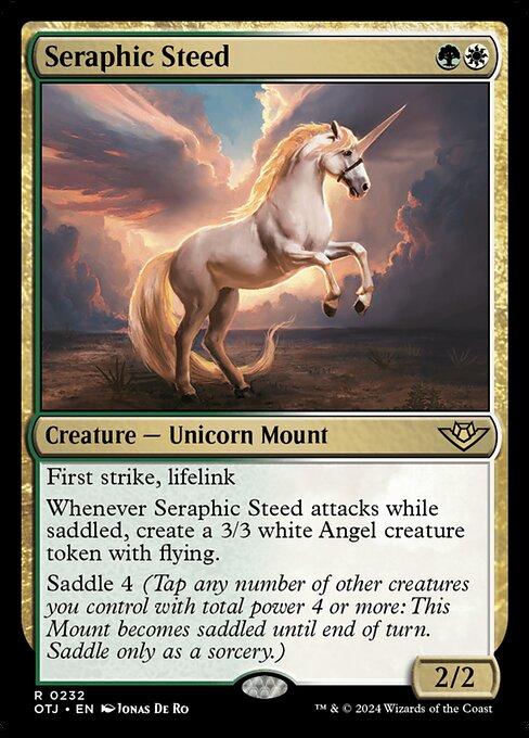 Seraphic Steed (Outlaws of Thunder Junction)