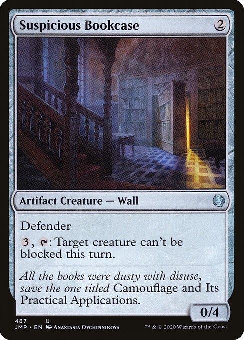 Suspicious Bookcase (Jumpstart)