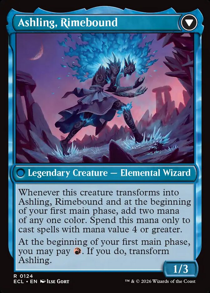 Ashling, Rekindled // Ashling, Rimebound (Lorwyn Eclipsed)