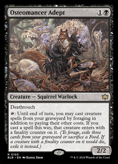 Osteomancer Adept (Bloomburrow)